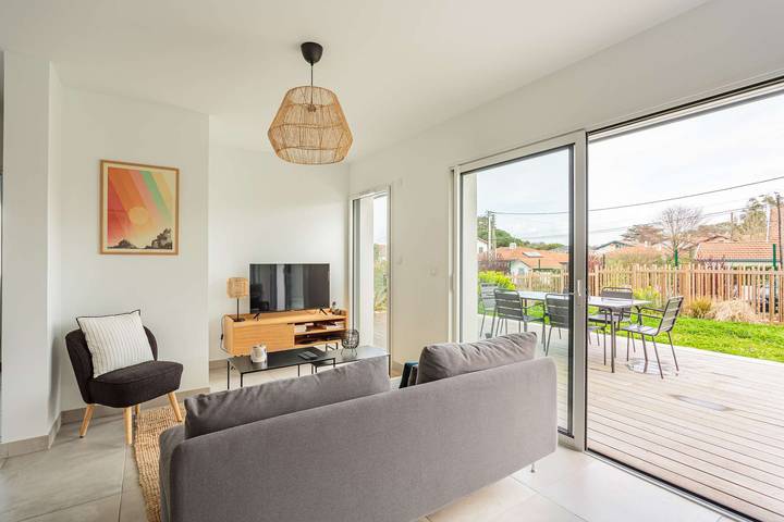 Apartamento entero, Apartamento de vacaciones para 4 personas con jardín in Anglet, Region de Bayona