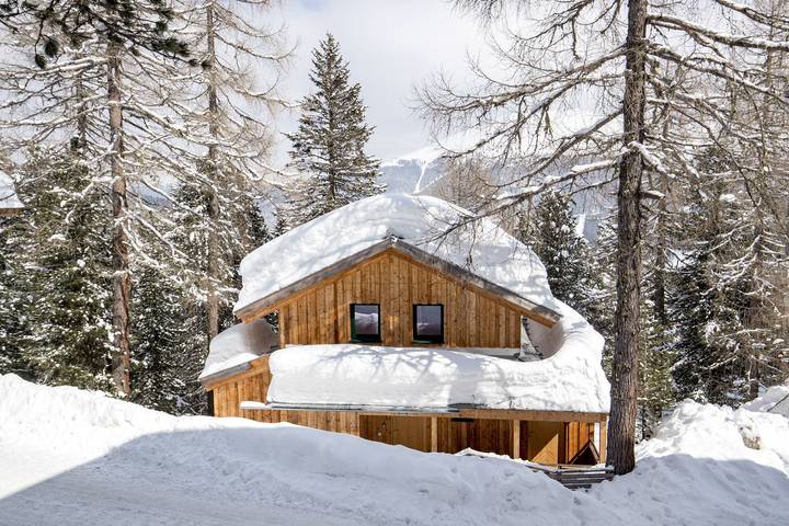 Ferienhaus # 10 mit Sauna und Whirlpool innen in Stadl-Predlitz, Turracher Höhe