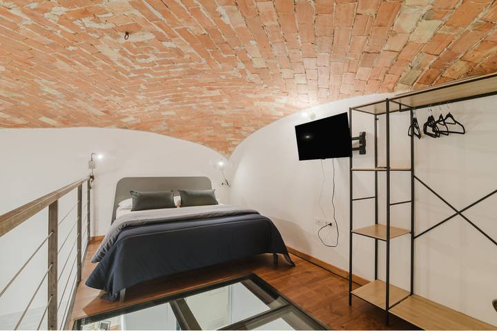 Ganzes Studio, Komfortables Vierbettzimmer mit Bergblick, WLAN und Klimaanlage in Calangianus, Olbia-Tempio