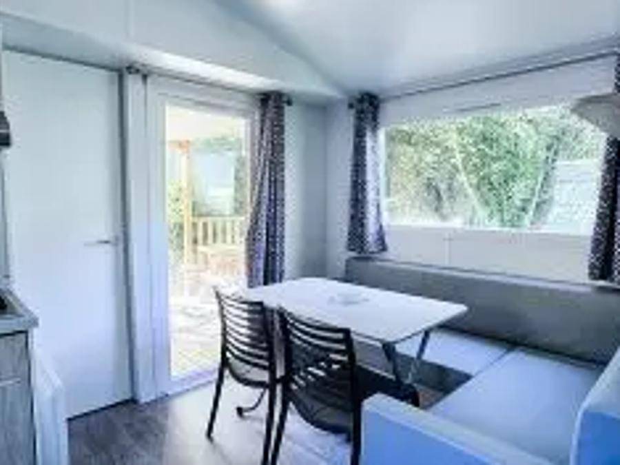 Camping maeva Escapades Des Gaves - Mobile home 4 persons - Mobile-Home Montagnon 3 Rooms 4 People + Tv in Laruns, Béarn