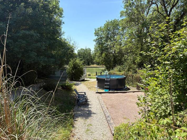 Maison de vacances pour 4 personnes, avec Terrasse et Jardin ainsi que Vue et Vue sur le lac