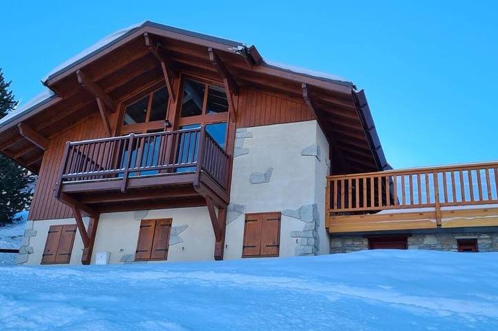 Chalet für 8 Personen, mit Balkon - 1
