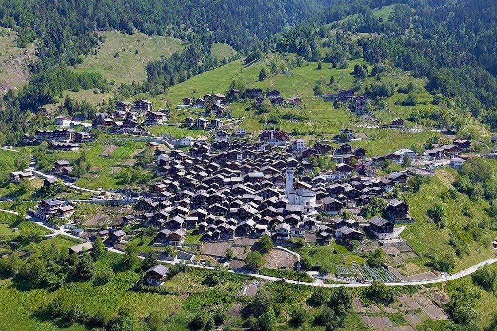 Ganze Wohnung, Gemütliche und günstige Wohnung mit Traumaussicht bei Leukerbad in Albinen, Leukerbad & Umgebung