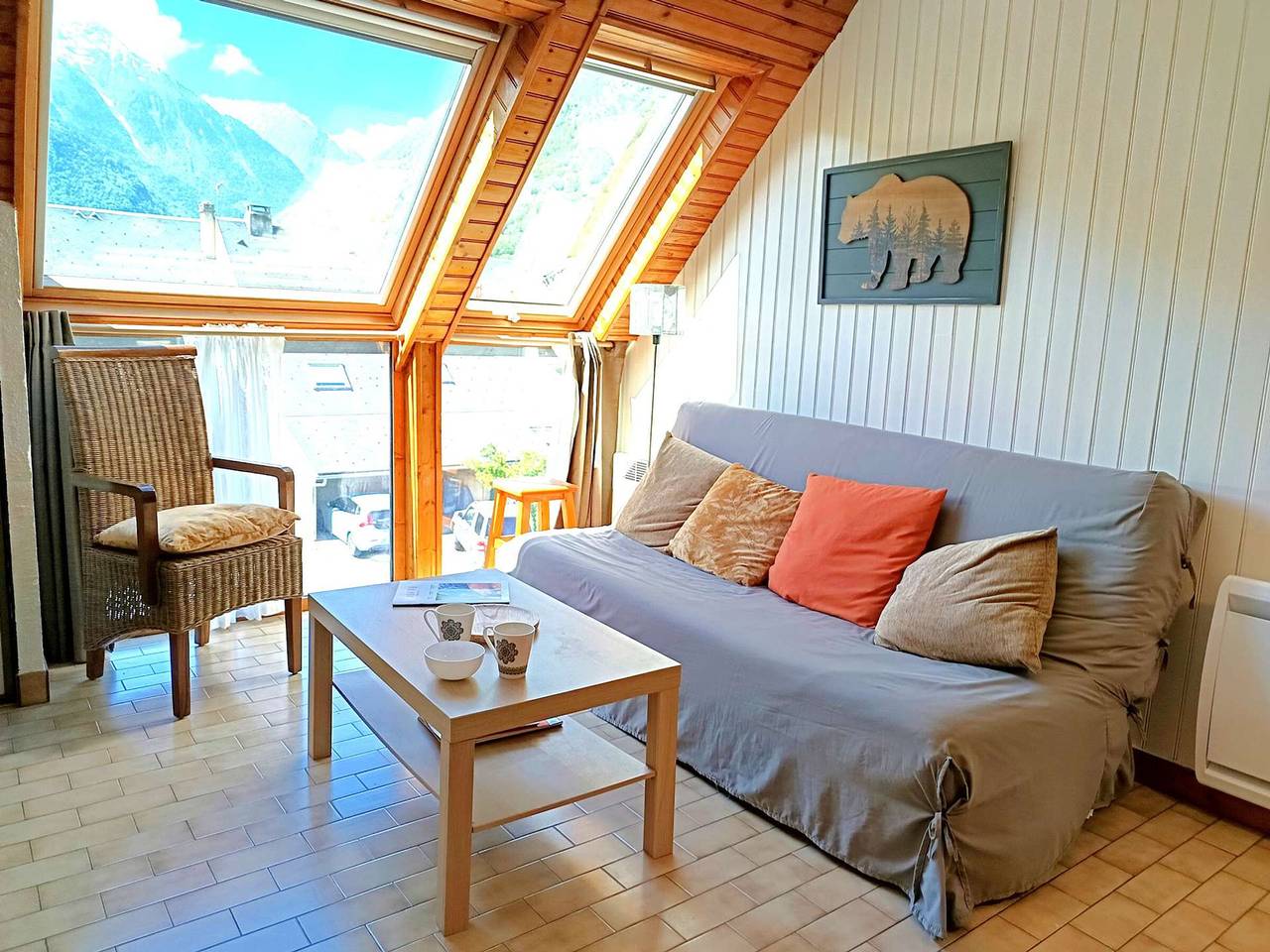 Appartement entier, Duplex T3 exposé sud - 6 pers. in Vielle-Aure, Parc national des Pyrénées