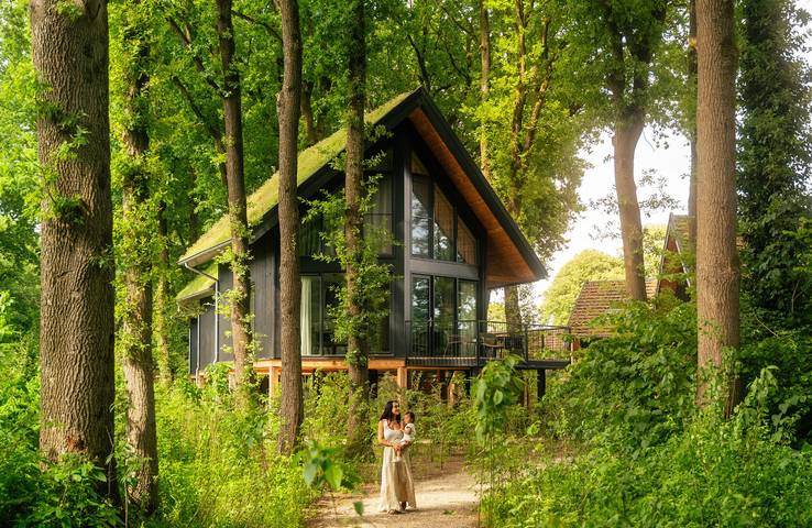 Ferienhaus für 2 Personen, mit Balkon/Terrasse und Terrasse sowie Garten und Pool in Gelderland