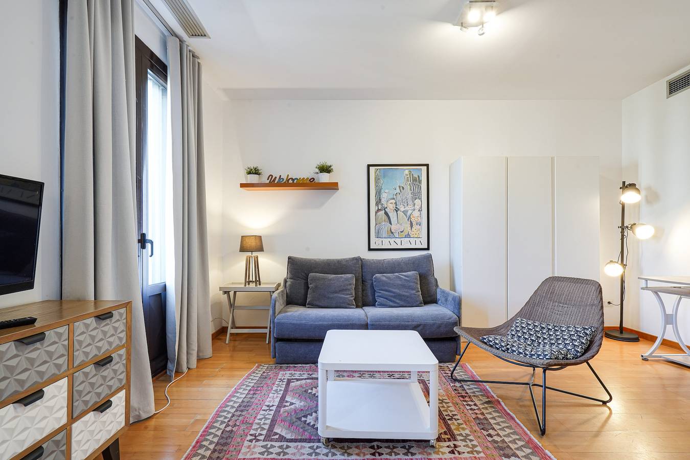 Ganze Wohnung, Gran Via City Center Apartment in Barcelona Zentrum, Barcelona