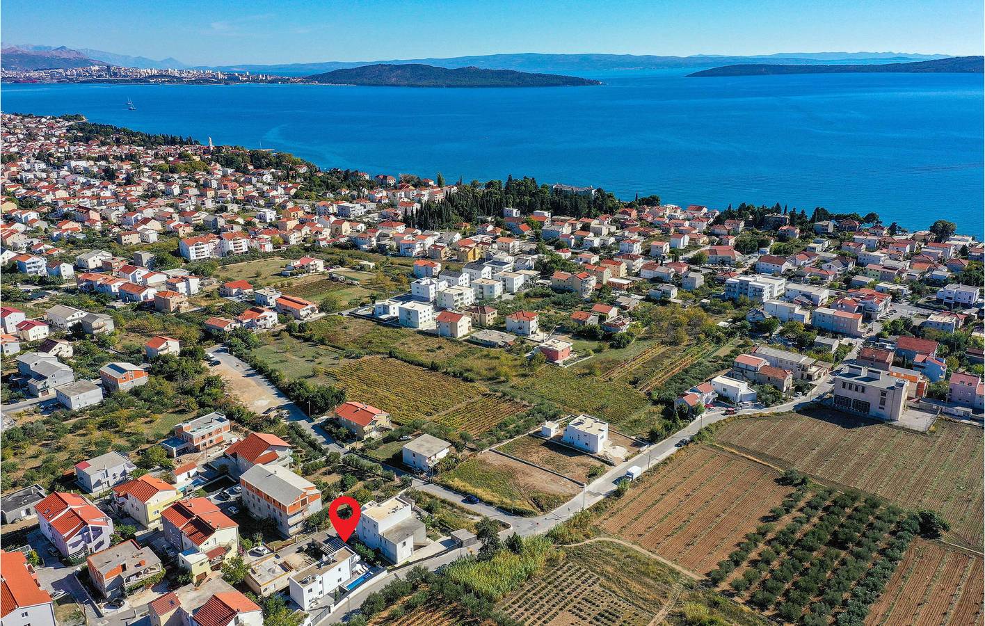 Ferienhaus für 8 Personen mit Pool in Kastel Stari, Kaštela
