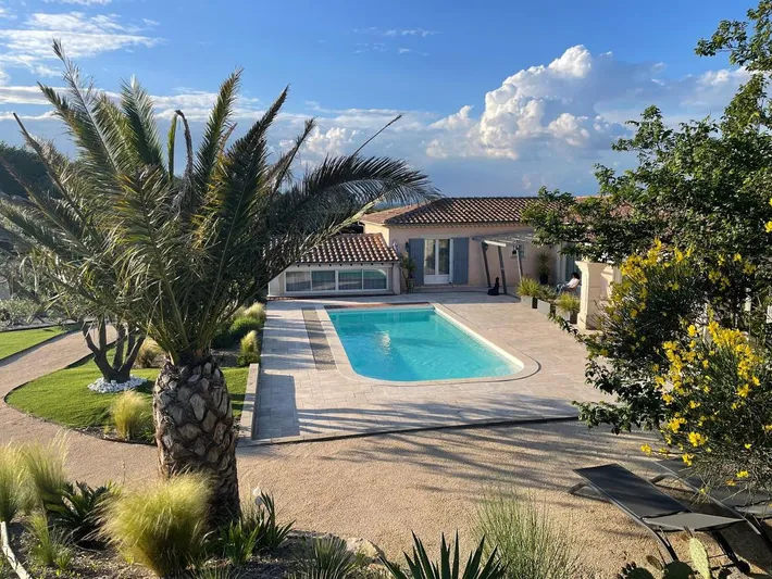 Gästehaus für 2 Personen, mit Ausblick und Garten sowie Pool - 1