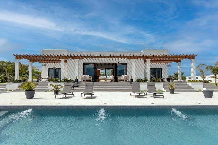 Villa per 6 persone, con Terrazza e Giardino nonché Piscina e Panorama a Trappeto