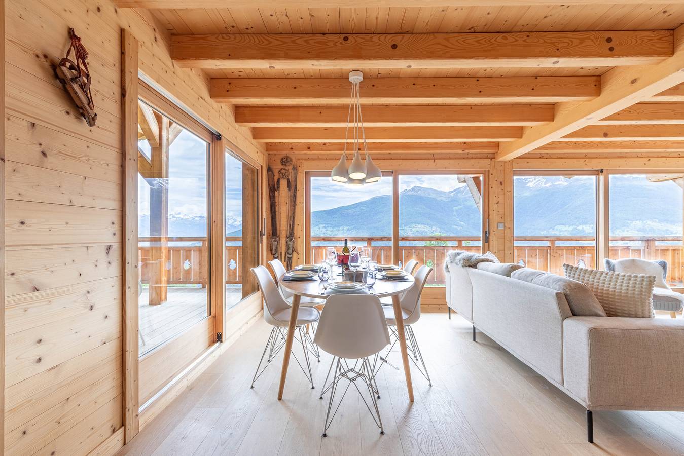 Touti Luxury & New Build chalet 10 pers in Riod, Hérémence