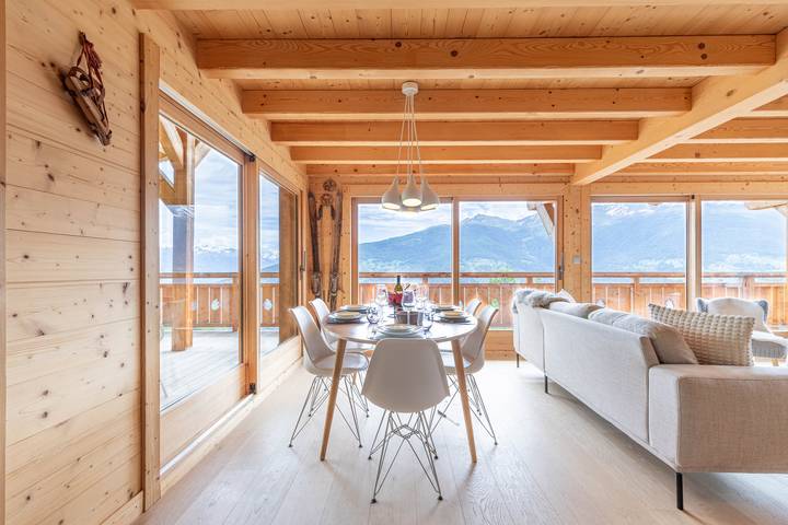 Touti Luxury & New Build chalet 10 pers in Riod, Hérémence