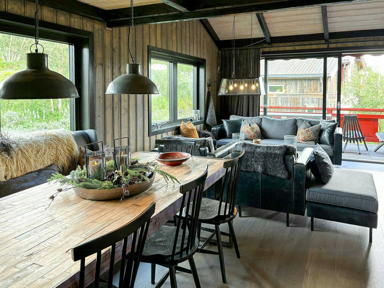 Ganze Wohnung, Geräumige Wohnung beim Nationalpark Hardangervidda in Hol