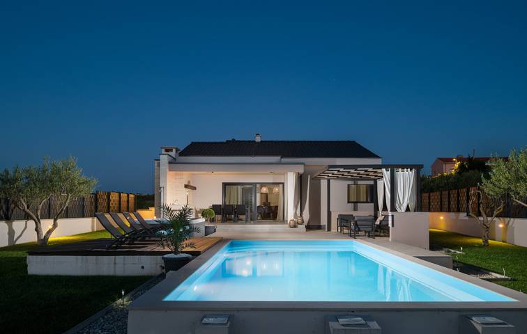 Villa Mareta Zadarvillas in Ljubač (Dalmatien), Zadar