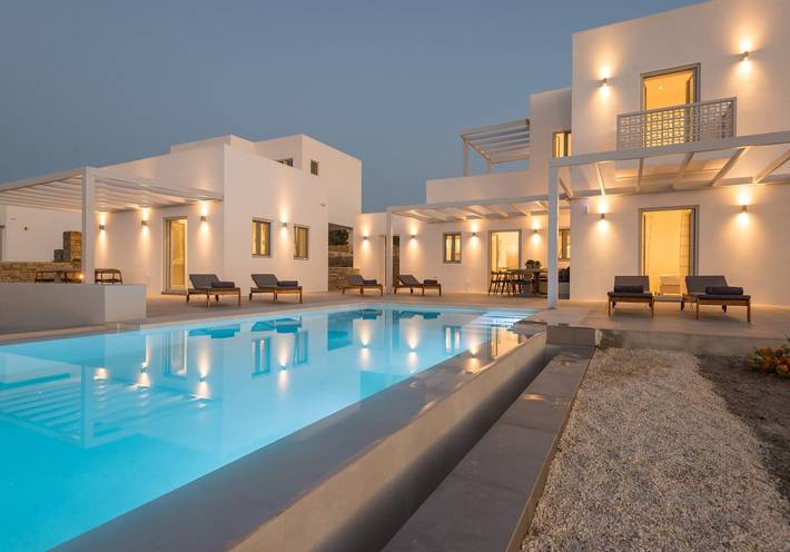 Villa pour 18 personnes, avec terrasse et vue sur l’océan dans Paros - 3