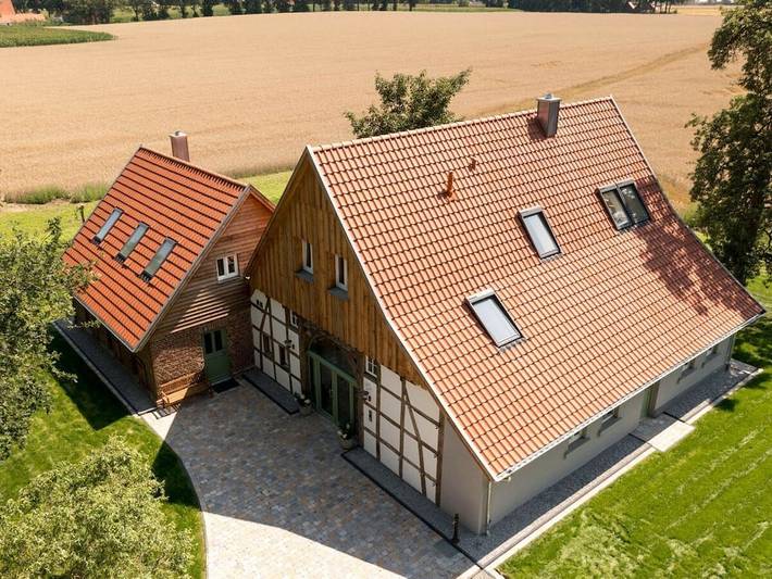 Ferienhaus für 8 Personen, mit Terrasse und Garten sowie Sauna