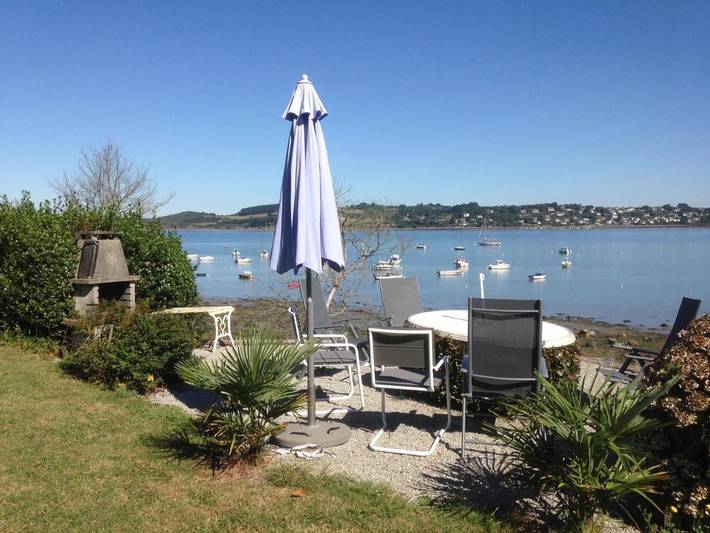 Gîte pour 2 personnes, avec jardin et vue à Landévennec