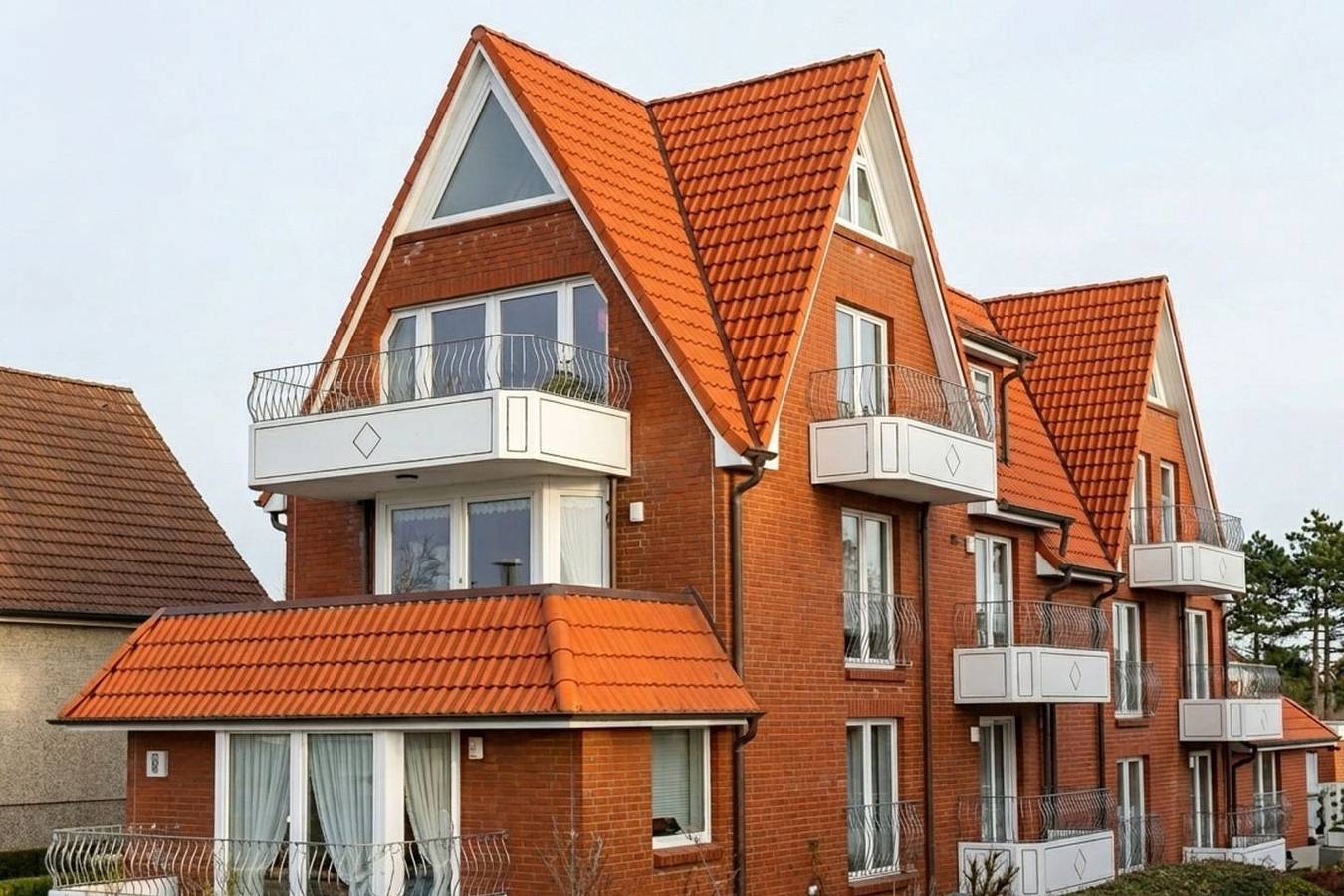 Ganze Wohnung, Komfortable Ferienwohnung mit Balkon, strandnah im Hochparterre in Fkk Strand Duhnen, Cuxhaven