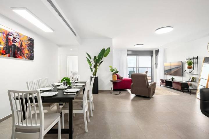 Apartamento de vacaciones para 9 personas, con vistas y balcón - 1
