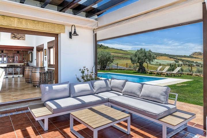 Ferienhaus 'Antequera' mit Bergblick, Wlan und Klimaanlage in Antequera, Málaga Provinz