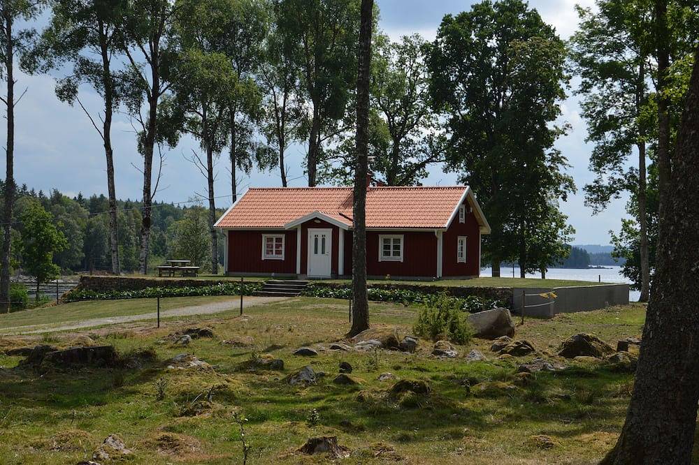 Sehr gemütliches Haus am See Rusken in Nydala, Ruskensee