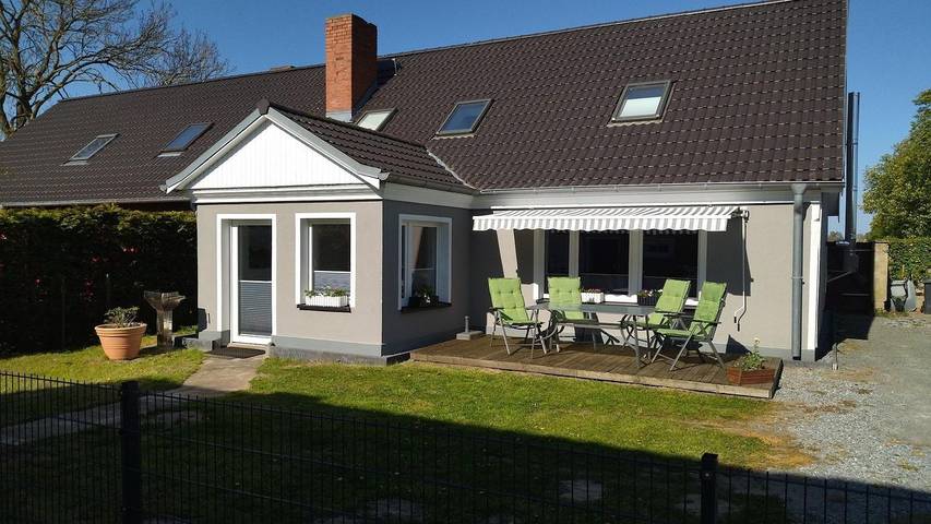 Ferienhaus für 6 Personen, mit Garten und Terrasse, mit Haustier in Mölschow