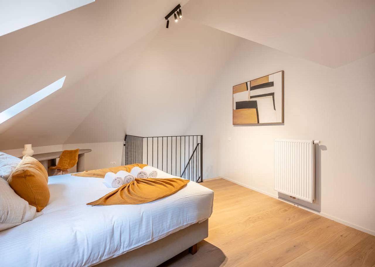 Apartamento entero, Cozy Duplex Studio with City Views Ghent in Gante, Provincia de Flandes Oriental