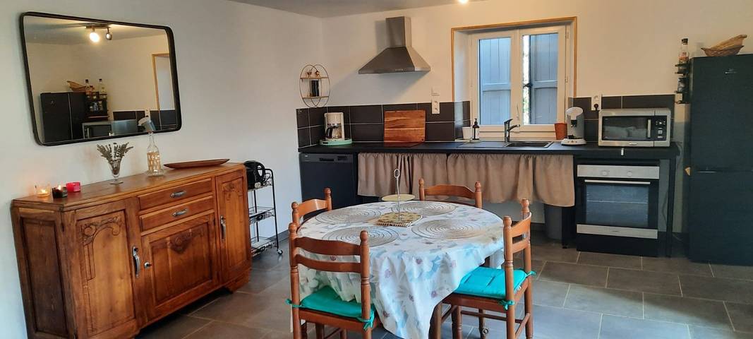 Gîte pour 4 personnes, avec terrasse et jardin en Haute-Loire