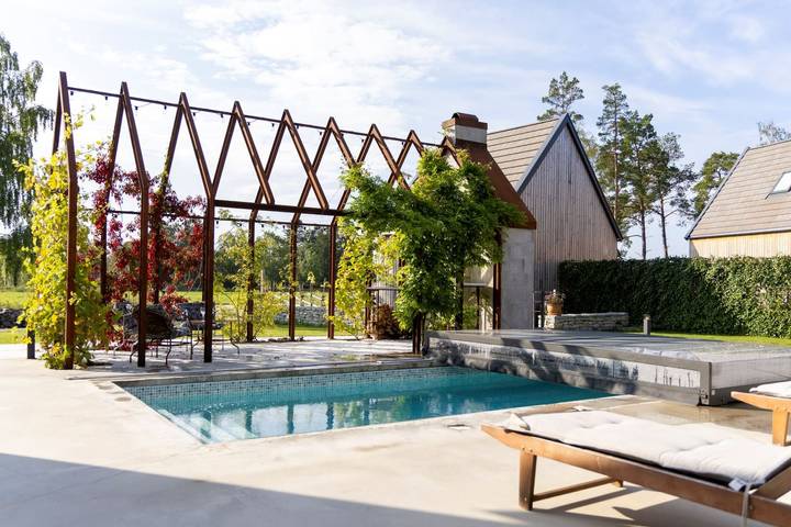 Ferienhaus für 13 Personen, mit Whirlpool in Gotland