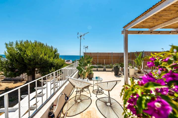 Design apartment with rooftop by the sea in Alliste, Gulf of Taranto