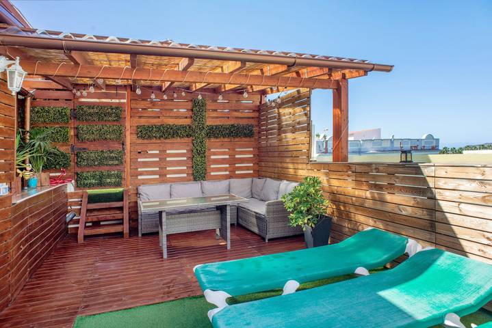 Apartamento para 4 personas, con Jacuzzi y Jardín en La Aldea de San Nicolás