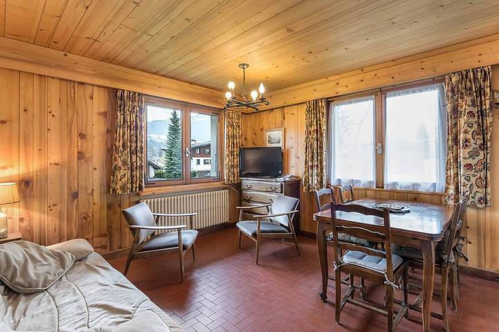 Chalet pour 4 personnes, avec balcon à Megève