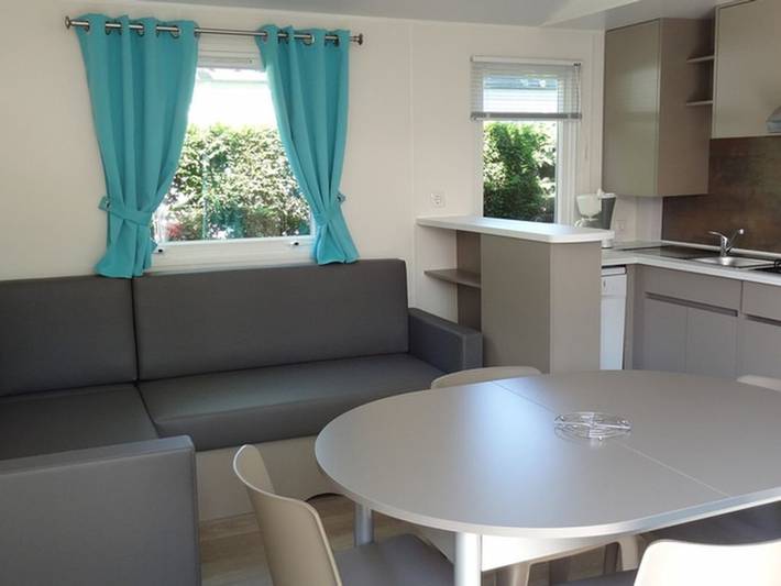 Camping für 6 Personen, mit Terrasse und Pool, mit Haustier in Messanges - 2