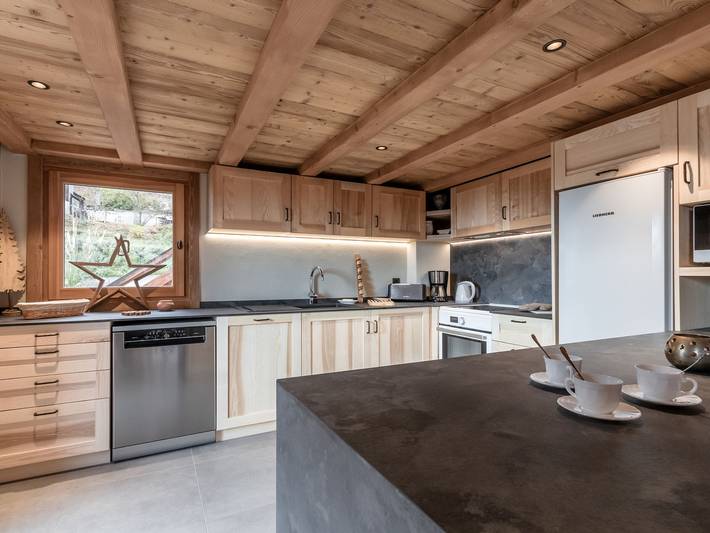Ganze Wohnung, Renoviertes Chalet für 10 Pers., St-Gervais, Balkon, Parkplatz in Saint-Gervais-les-Bains, Pays du Mont-Blanc