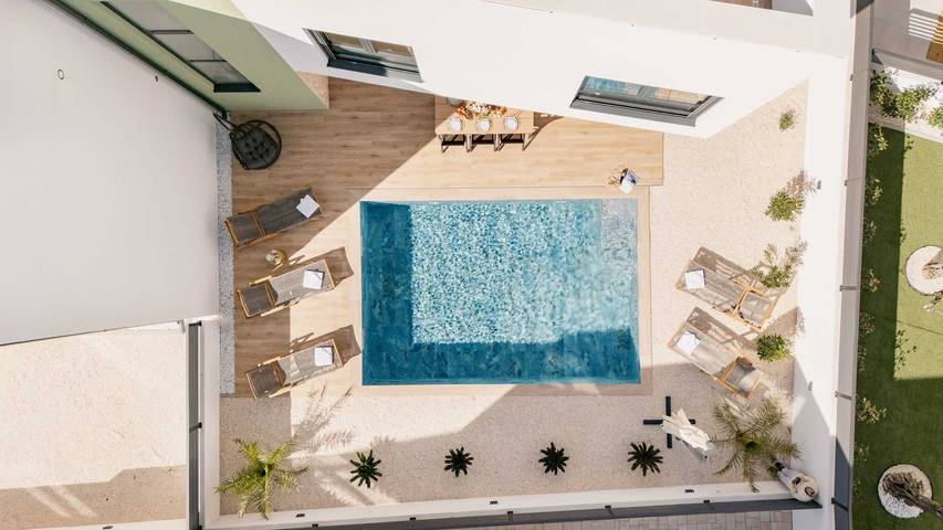 Villa pour 8 personnes, avec jardin et piscine à Brodarica - 3