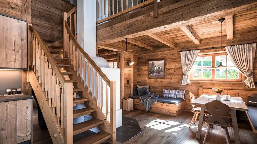 Chalet für 4 Personen, mit Sauna und Terrasse in Burgberg im Allgäu