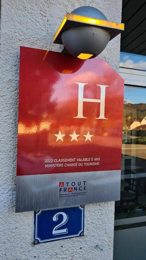 Hôtel pour 2 personnes, avec Terrasse et Vue à Quingey - 4