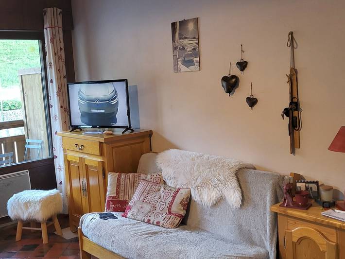 Apartamento entero, Apartamento para 4-5 pers. cerca de pistas, parking privado in Le Grand-Bornand, Región de Annecy