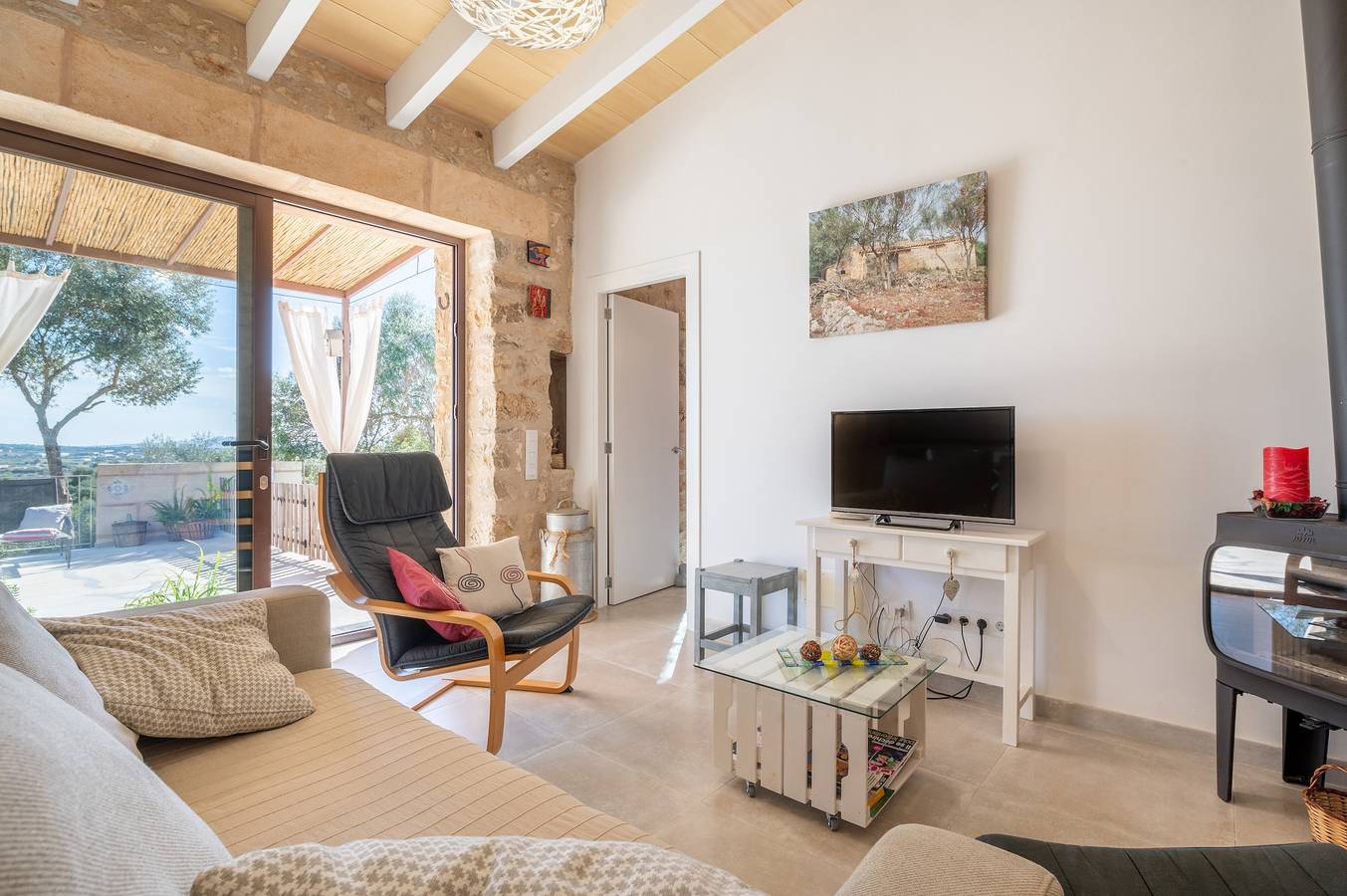 Ländliche Finca "Son Pusseta" mit Pool in Petra (Mallorca), Mallorca Inselmitte