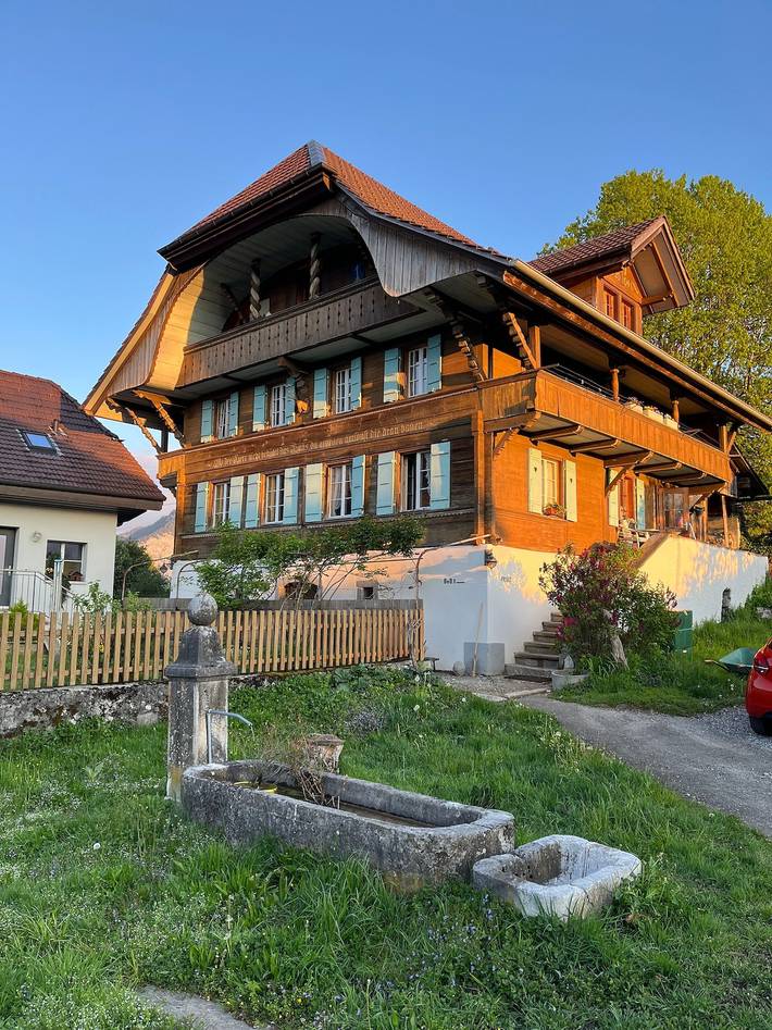 Ferienwohnung für 4 Personen, mit Balkon und Garten am Thunersee - 3
