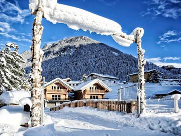 Ferienhaus für 6 Personen, mit Sauna und Garten sowie Ausblick in Pfunds