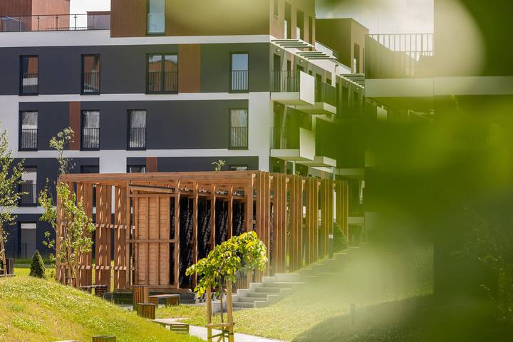 Ganze Ferienwohnung, Modern Studio in Katowice | Parking and Balcony in Kattowitz, Schlesien