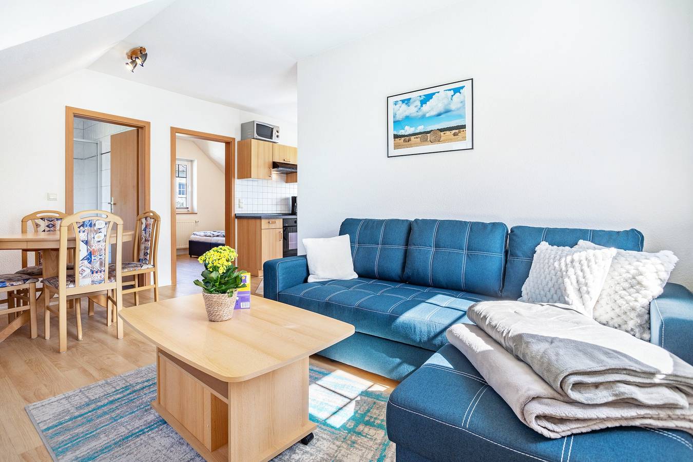Appartement entier, Appartement "2" avec jardin partagé, balcon et Wi-Fi in Groß Zicker, Mönchgut