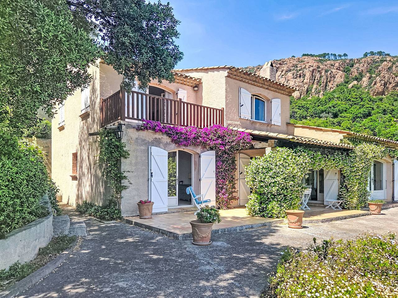La Farlade in Saint-Raphaël, Côte méditerranéenne (France)