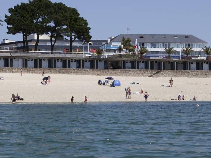 Camping pour 2 personnes, avec Balcon ainsi que Terrasse et Sauna à Combrit