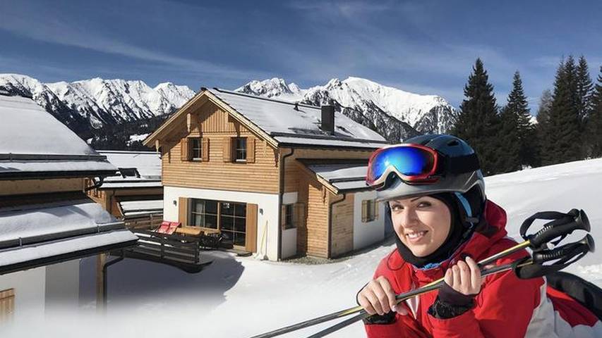 Hütte für 5 Personen, mit Garten und Terrasse in Weißpriach