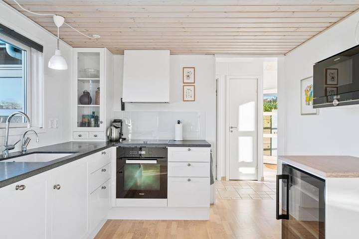 Modernes Ferienhaus mit Meerblick und Wildnisbad – Traumurlaub an der Ebeltoft-Bucht in Egsmark Strand, Süddjursland