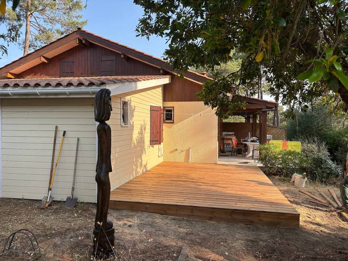 Maison de vacances pour 4 personnes, avec Jardin à Lacanau