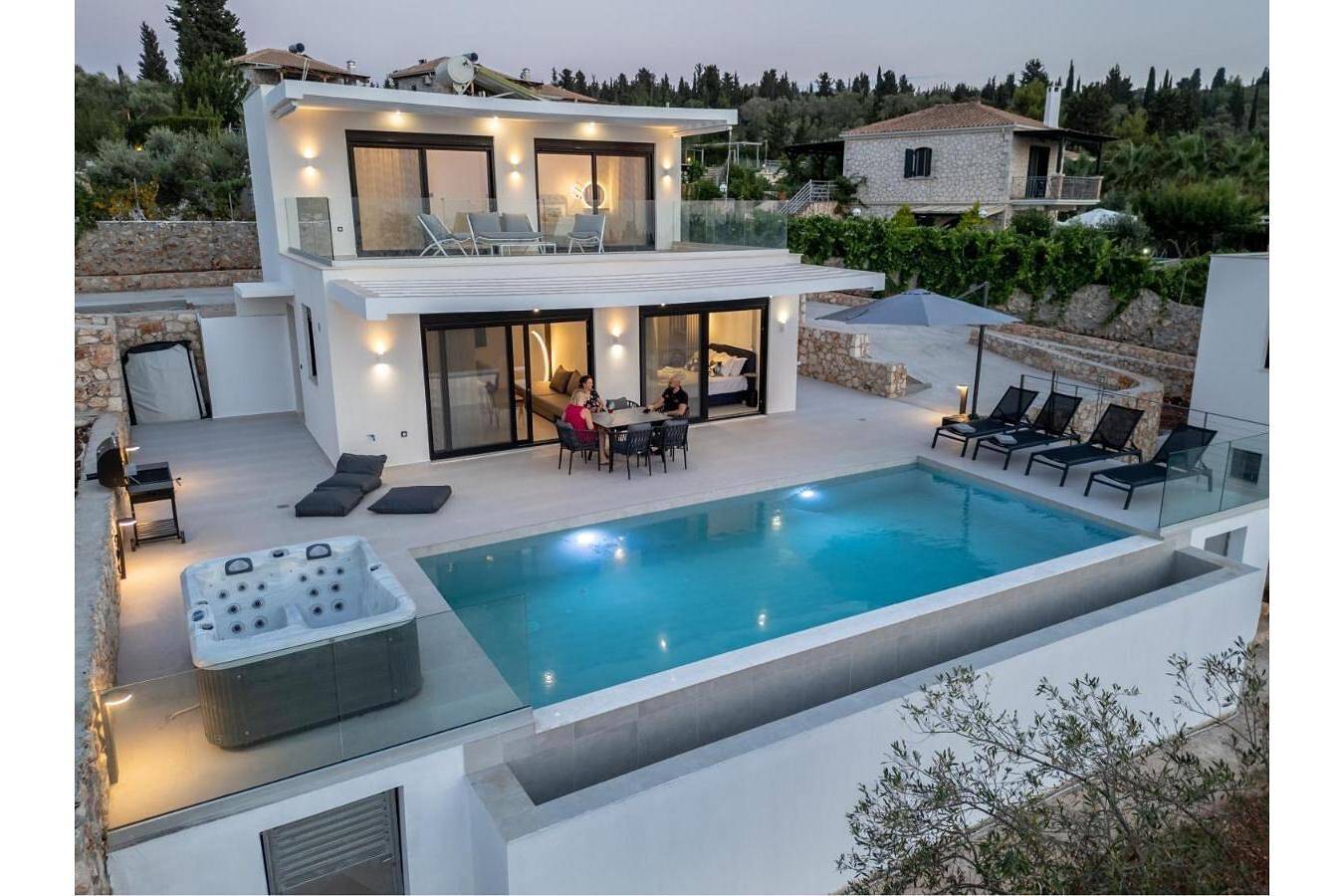 Villa 'Marianna' with Sea View, Wi-Fi and Air Conditioning in Greece