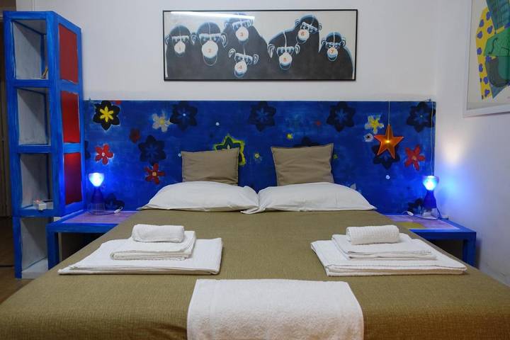 B&b voor 3 personen, met uitzicht en balkon in Napels