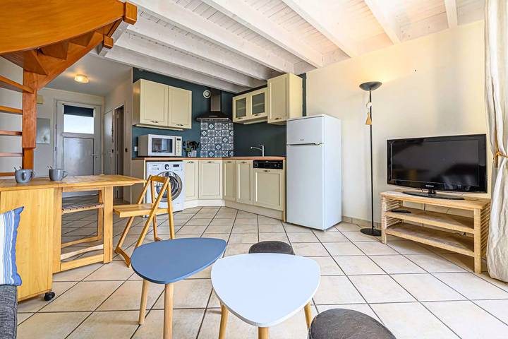 Appartement entier, Etel -appart 2 pièces duplex-45m²-Piscine-Vue mer in Étel, Côte des Mégalithes